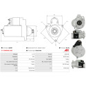 Motor de arranque Gehl CL65-5