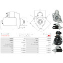Motor de arranque Audi A3 Convertible (8P7)_1