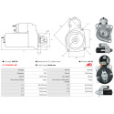 Motor de arranque Ford ESCORT V Convertible (ALL)_1