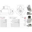 Motor de arranque Audi A1 (8X1, 8XK)_1