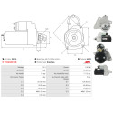 Motor de arranque Vauxhall GRANDLAND X / GRANDLAND (A18)_1
