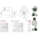 Motor de arranque John Deere 450D LC_1