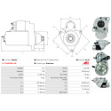 Motor de arranque Bobcat 853H_1