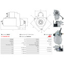 Motor de arranque John Deere 840_1