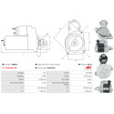 Motor de arranque John Deere 1200A_1