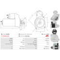 Motor de arranque John Deere X720_1