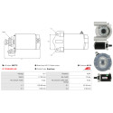 Motor de arranque John Deere LT160_1